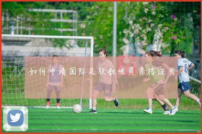 如何申请国际足联教练员资格证书